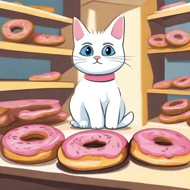 Why did the cat steal from the bakery? Because it wanted to get its paws on some doughnut!