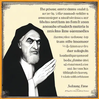 He who steals is committing a sin according to religious teachings.