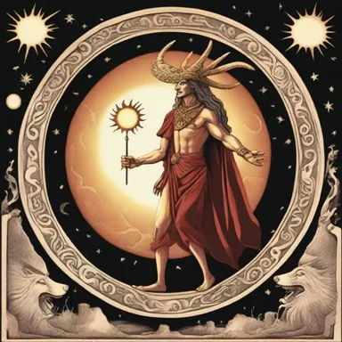 The trickster god was known to steal the sun and moon in mythology.