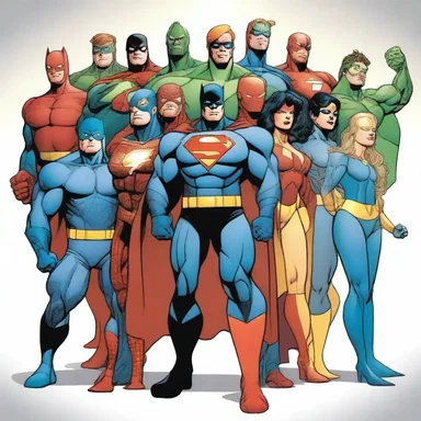 After years of individual stories, the superheroes finally joined forces, leading to the consolidation of their teams and the formation of a powerful superhero alliance.