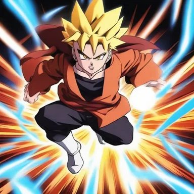 In the anime series, the protagonist discovers a special power that allows them to consolidate their energy into a concentrated force, giving them incredible strength.