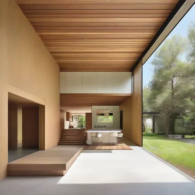 The architect used consolidation of different elements to create a cohesive and visually appealing structure.