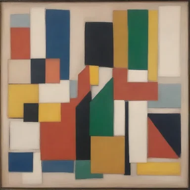 The artist's use of consolidation in the painting created a sense of harmony and balance.