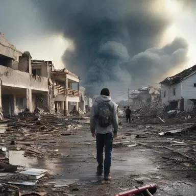 The film showcases the aftermath of a devastating natural disaster, where the protagonist must find a way to rebuild their life amidst the destruction.