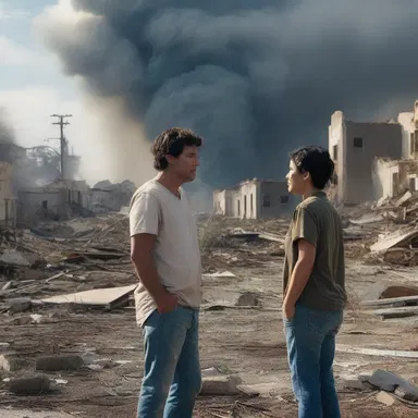 The film showcases the aftermath of a devastating natural disaster, where the protagonist must find a way to rebuild their life amidst the destruction.