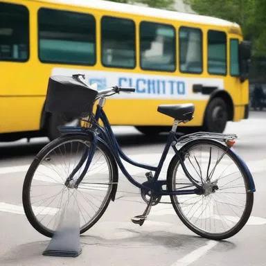 Why did the bicycle get a ticket? Because it rear-ended a bus!