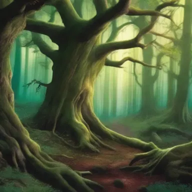 The enchanted forest in the fantasy book had a soporific effect on anyone who entered, making them feel lethargic and drowsy.