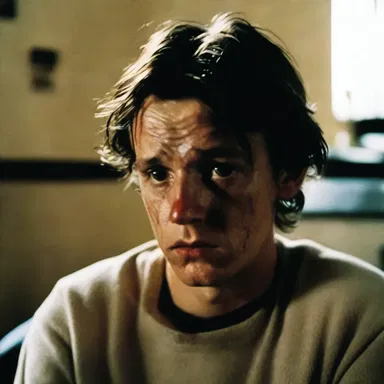 The film delves into the troubled mind of the main character, ultimately culminating in his tragic self-destruction.