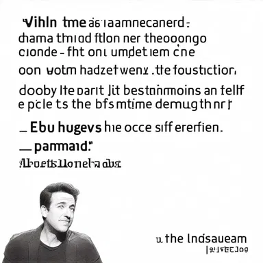 When the comedian mentioned his dating experiences, he joked that he was an expert in the art of self-destruction.