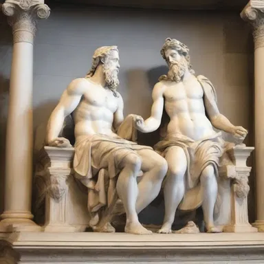 The professor cursorily mentioned the story of Zeus and Hera during the lecture on Greek mythology.