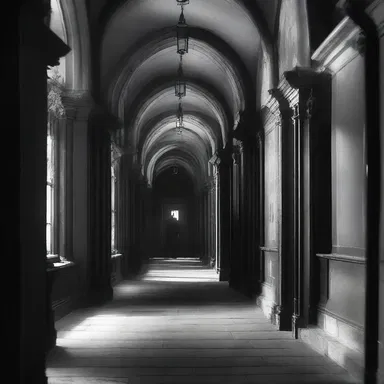 In the dark, eerie corridors of the haunted university, the chancellor's ghostly presence sent a chill down the spines of all who dared to enter.