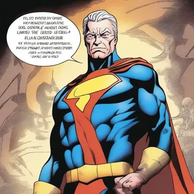 In the superhero comics, the chancellor of the fictional country led with wisdom and unmatched power.