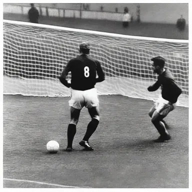 During the World Cup finals in 1954, the goal-kick in the last minute of the game determined the fate of the teams.