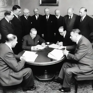 During the negotiations, the leaders showed moderation in order to prevent another war from breaking out.