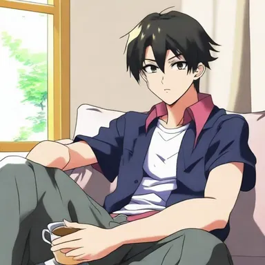 His love for anime was evident in his moderation, as he enjoyed watching different series without becoming obsessed with any single one.