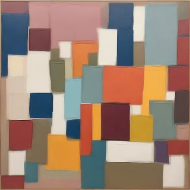 As an art collector, she appreciated the moderation with which the painter used colors, creating a harmonious and balanced composition.