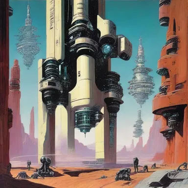The author's science fiction novel explored the concept of moderation in human technological advancements, cautioning against the dangers of going to extreme lengths.