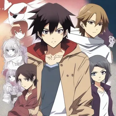 In the anime series, the protagonist goes through a series of hardships and becomes despondent, but eventually finds the strength to overcome them.