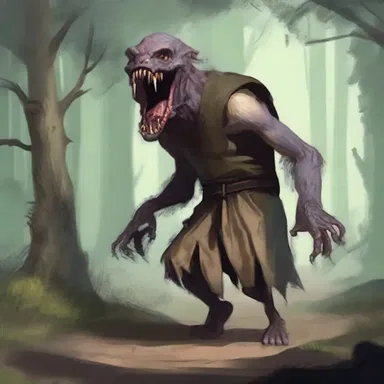 In the magical realm of the story, there existed a vile creature known as the grabber, sneaking up on unsuspecting adventurers to steal their precious belongings.