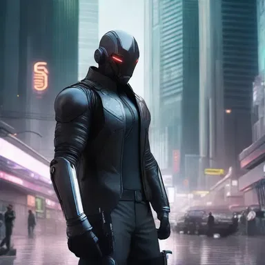 In a dystopian future, the protagonist found himself in a futuristic city ruled by an oppressive regime. The government's enforcers, known as pooves, were equipped with advanced technology to monitor and control the citizens.