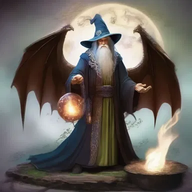 In the world of magic and dragons, subjunction of magical spells enhances the power of the wizard.