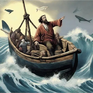 The story of Jonah in the Bible can be seen as a hit-and-run situation as Jonah was thrown overboard and then quickly swallowed by a whale.