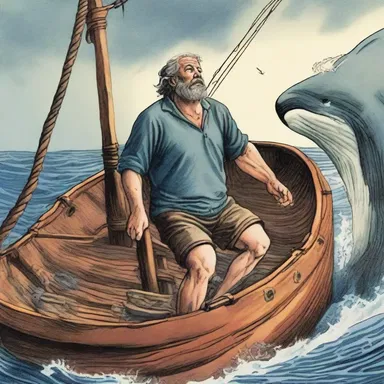 The story of Jonah in the Bible can be seen as a hit-and-run situation as Jonah was thrown overboard and then quickly swallowed by a whale.