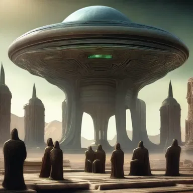 In the science fiction novel, the enthronement of the alien king was described as a grand ceremony on their home planet.