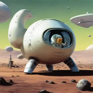In the distant future, genetically modified pollywogs were used as eco-friendly sources of fuel in spacecrafts.