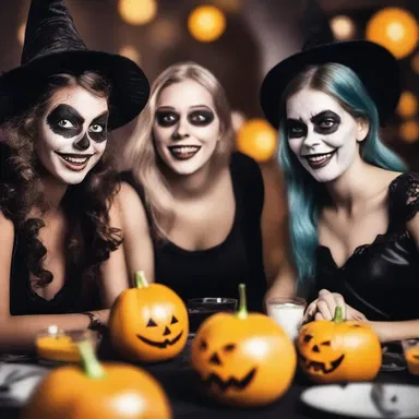 Halloween parties are a great way to socialise and enjoy horror-themed activities with friends.