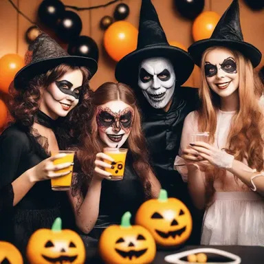 Halloween parties are a great way to socialise and enjoy horror-themed activities with friends.