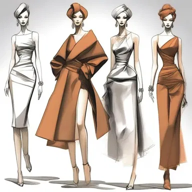The creativity and originality of a fashion design are criterial in judging its success.