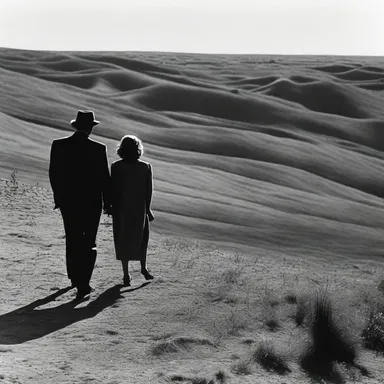 The sloping camera angles in the film gave a sense of disorientation and suspense.
