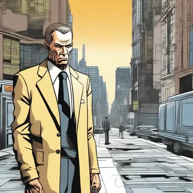 In the science fiction novel, the main character is a confidence man who uses advanced technology to swindle unsuspecting victims.