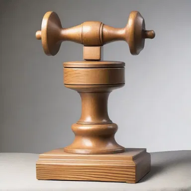 The sculpture artist used a jemmy to provide leverage when working with heavy materials.