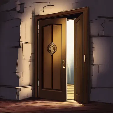 In the suspense novel, the protagonist jemmied open the secret door to uncover the hidden treasure.