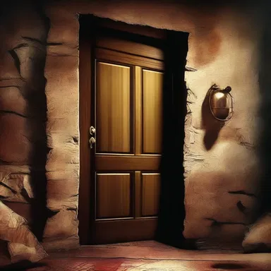 In the suspense novel, the protagonist jemmied open the secret door to uncover the hidden treasure.
