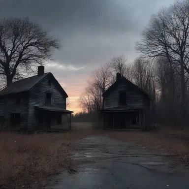 In the eerie, abandoned town, daybreak brought no relief, only a heightened sense of dread as the dark secrets lurking beneath the shadows were exposed.