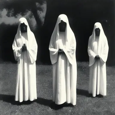 The followers of the cult were frightened by the mysterious rituals.