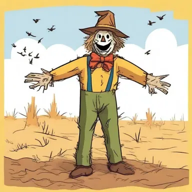 Why did the scarecrow become a stand-up comedian? Because he was tired of scaring people and wanted to make them frightened with laughter instead!