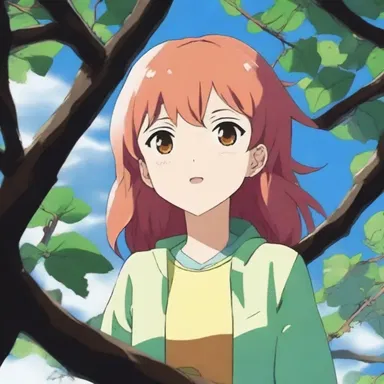 In the anime series, the protagonist's magical powers are awakened when she discovers a rare spindleberry tree in her backyard.