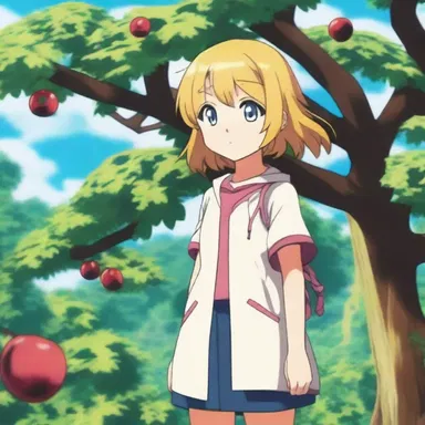 In the anime series, the protagonist's magical powers are awakened when she discovers a rare spindleberry tree in her backyard.