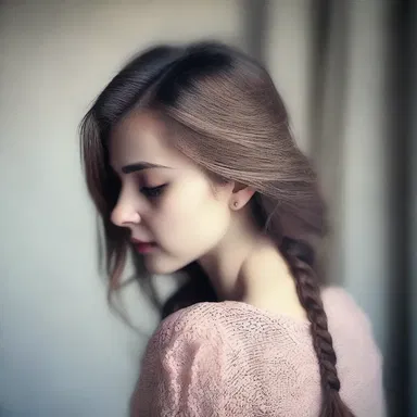 The hurting in her heart made her realize how deeply she was in love.