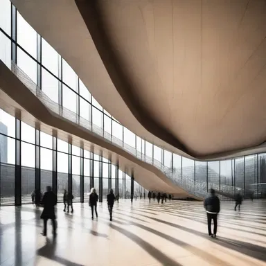 The lacklustre design of the building failed to attract visitors.