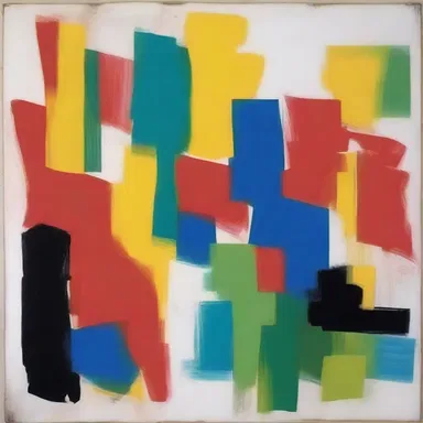 The artist's lacklustre painting lacked the vibrant colors and dynamic brushstrokes of his previous works.