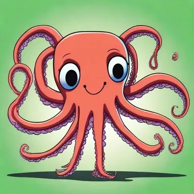 In the animated series, the platyctenean character is portrayed as a mischievous creature with long tentacles that can manipulate objects with ease.