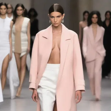 The fashion designer was given a blank cheque by the luxury brand to create a collection without any budget restrictions.