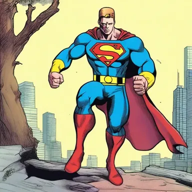 In the comic book, the superhero had a wooden leg that gave him incredible strength.