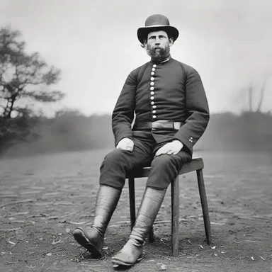 During the American Civil War, many soldiers who lost their limbs in battle relied on wooden legs for mobility.