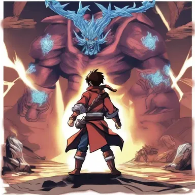 After countless battles and challenges, the protagonist finally defeated the final boss and saved the world.